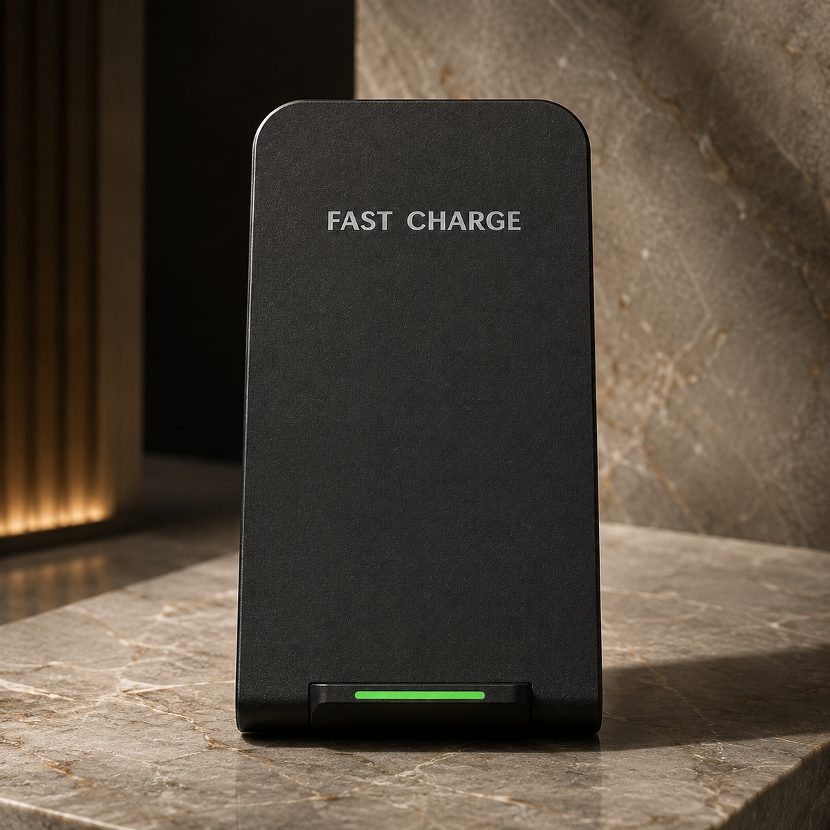 Premium 30W Wireless Charger Stand Fast Charging Foldable Phone Charging Stand USB C Vertical Horizontal Viewing Compatible with iPhone Travel Design