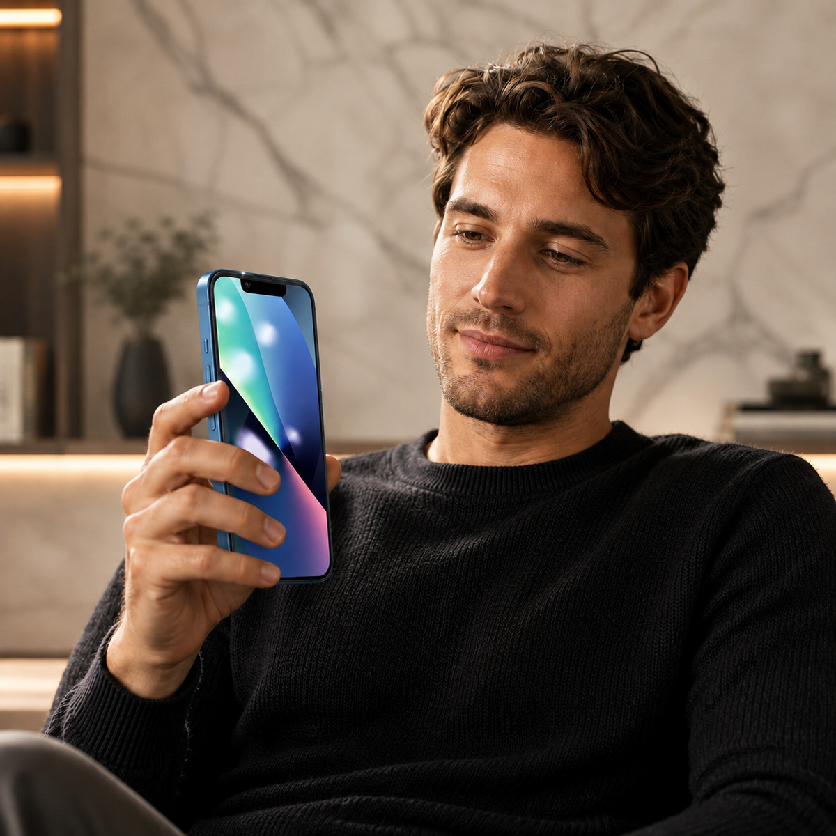 Premium Hydrogel Screen Protector Flexible Full Cover Protective Film Scratch Resistant Smooth Touch Impact Protection Compatible with iPhone