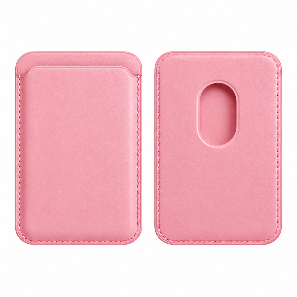Premium Magnetic Leather Wallet MagSafe RFID Blocking Card Holder Slim Magnetic Card Case Anti Scratch Leather Wallet Compatible with iPhone Everyday