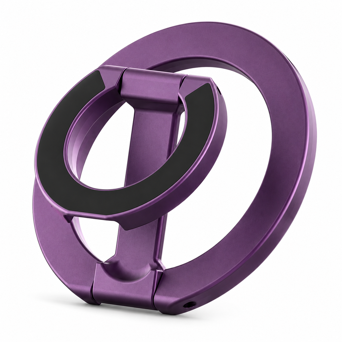 Premium Magnetic Ring Holder MagSafe Phone Grip Stand Double Sided Magnetic Finger Ring Holder Dual Magnet Kickstand Compatible with iPhone