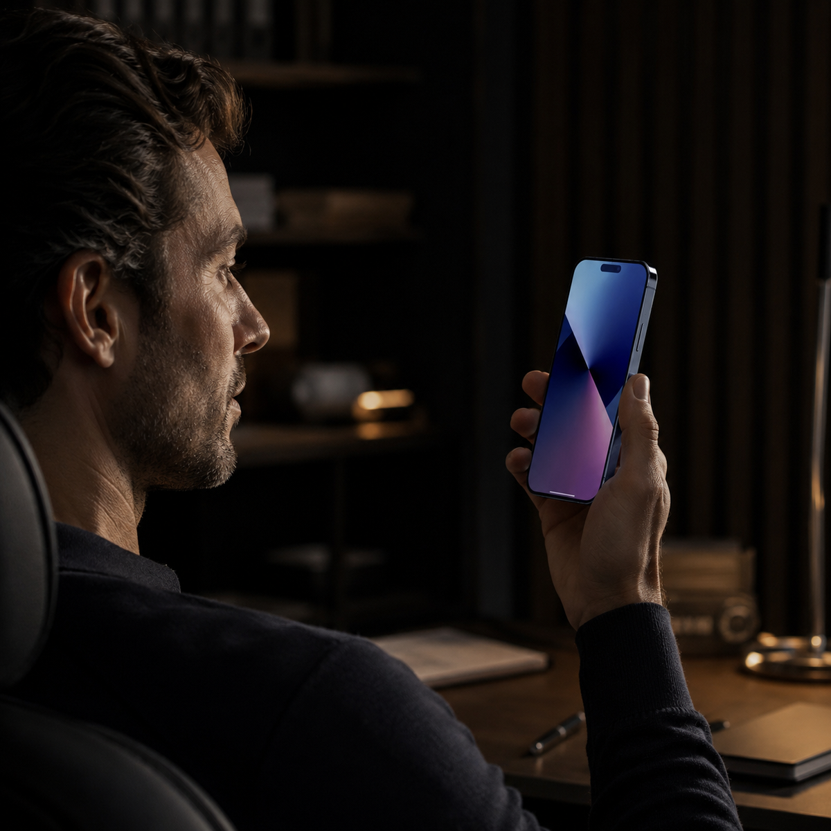 Premium Privacy Screen Protector Anti Spy Tempered Glass Blue Lights Full Coverage Scratch Resistant Screen Guard Case Friendly Compatible with iPhone