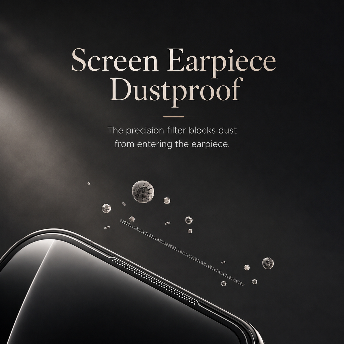Premium Privacy Screen Protector Anti Spy Tempered Glass HD Display Fingerprint Resistant Scratch Resistant Shatter Protection Compatible with iPhone