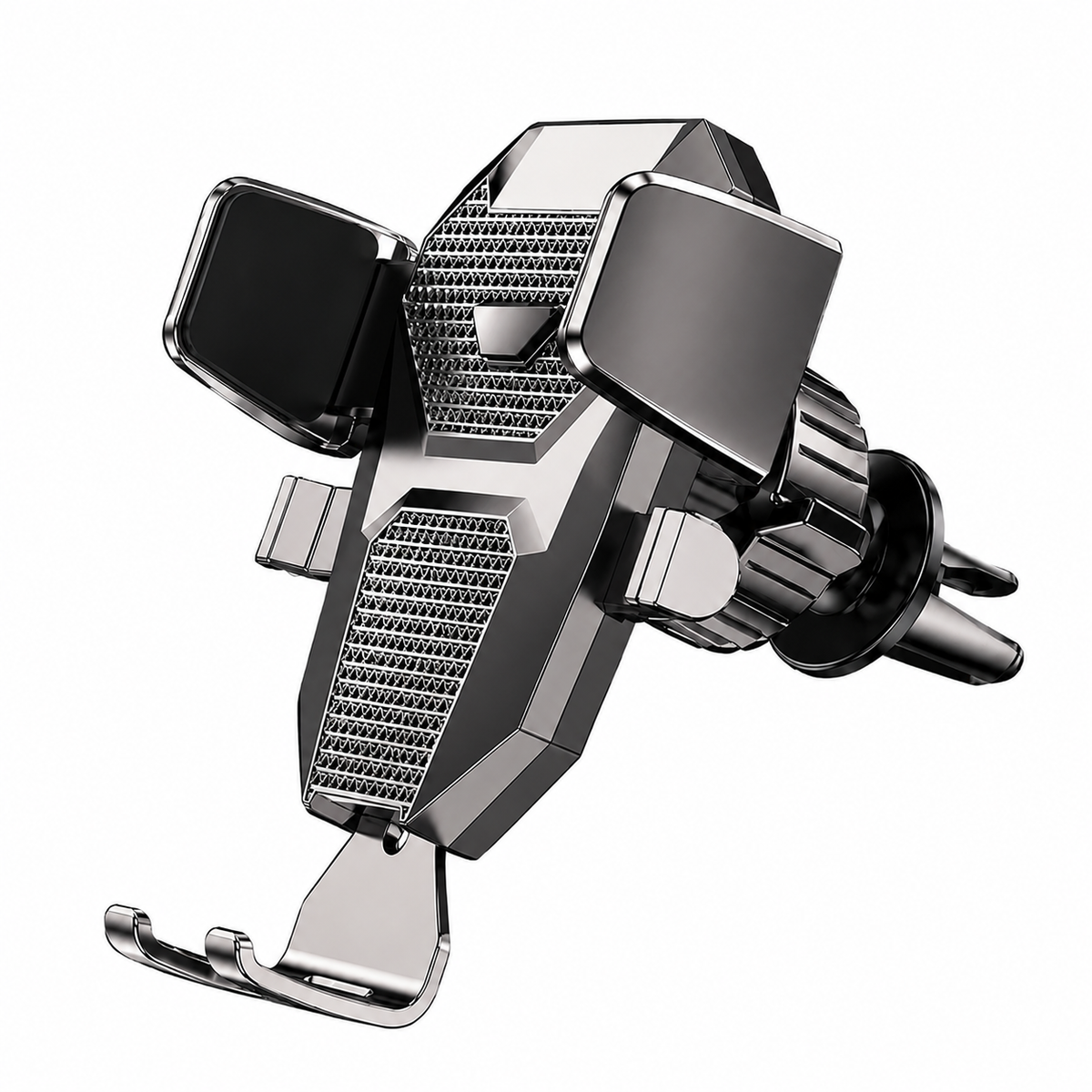 Premium Suction Cup Car Phone Holder Windshield Dashboard Mount 360 Rotating Gravity Lock GPS Stand Adjustable Telescopic Arm Compatible with iPhone