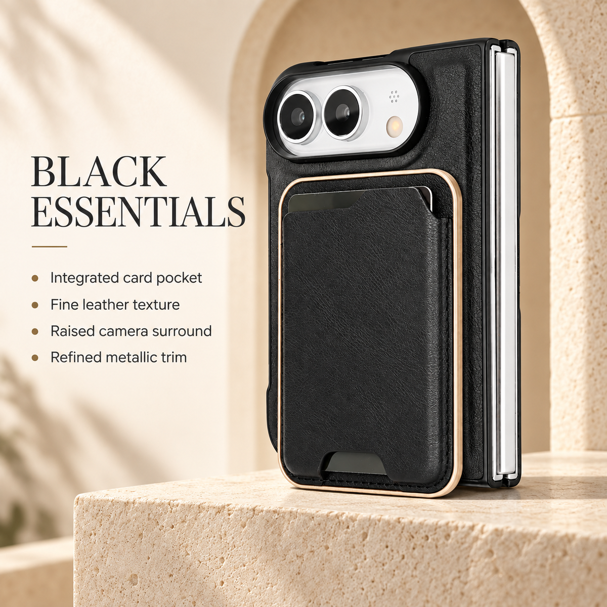 Premium iPhone Case 2 in 1 Detachable Card Holder MagSafe Magnetic Leather Foldable Shockproof Slim Wallet Comfortable Grip Protective Cover Case
