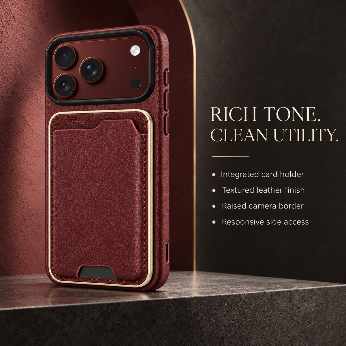 Premium iPhone Case 2 in 1 Detachable Card Holder MagSafe Magnetic Leather Foldable Shockproof Slim Wallet Comfortable Grip Protective Cover Case