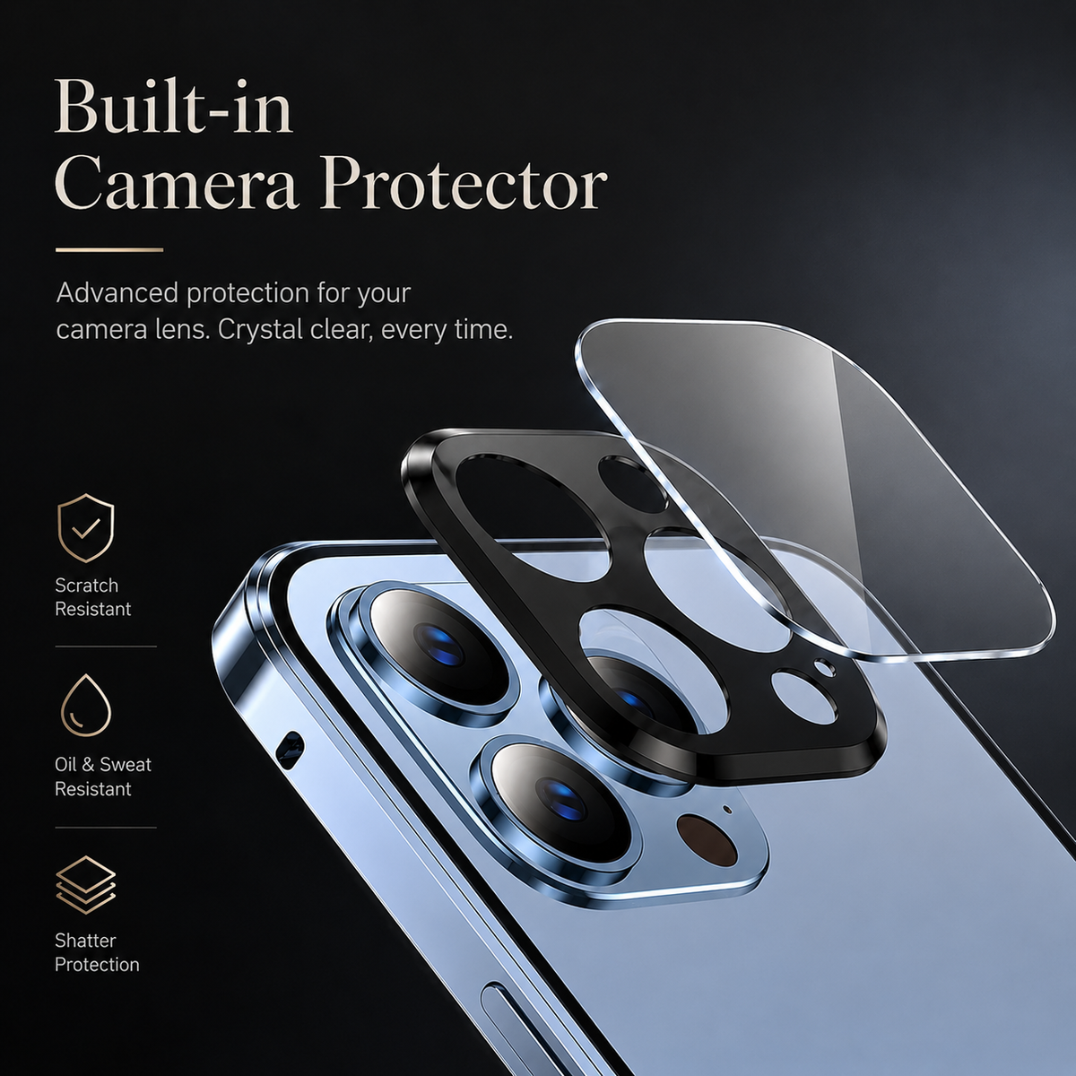 Premium iPhone Case 360 Full Protection Magnetic Glass Cover Aluminum Alloy Frame Shockproof Anti Scratch Bumper Full Coverage Camera Lens Guard Slim Design