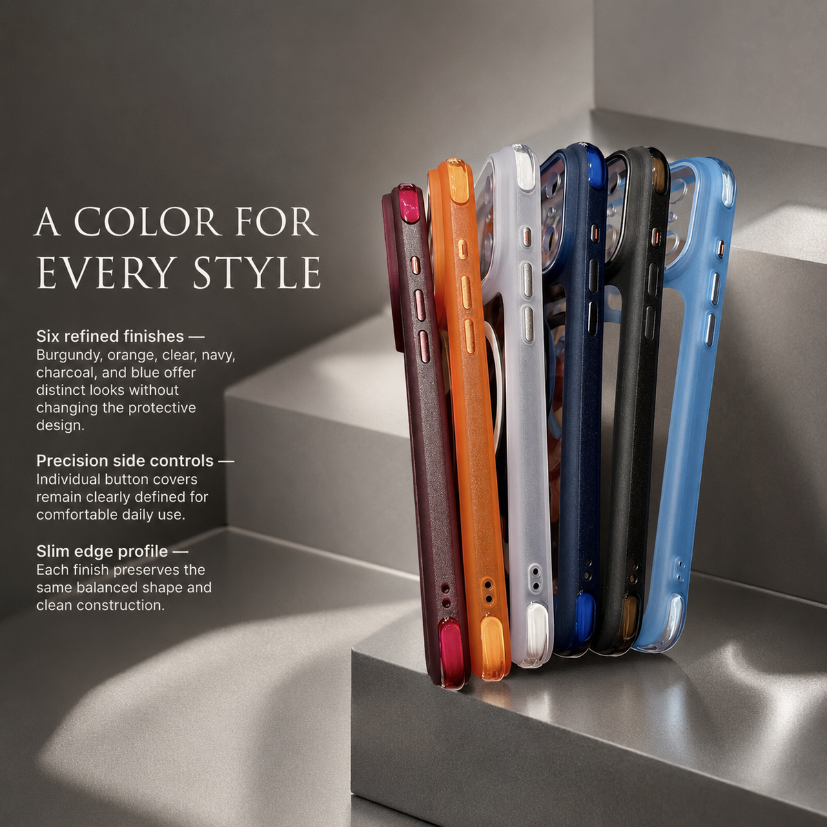 Premium iPhone Case Air Cushion Magnetic Clear Shockproof PC TPU Precision Cutout Anti Drop Transparent Slim Protective Bumper Phone Cover Case Design