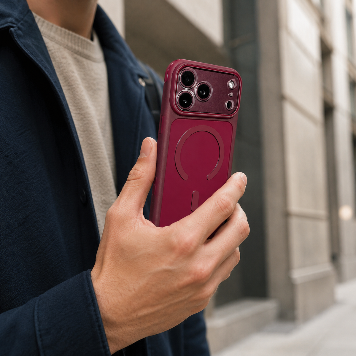 Premium iPhone Case Air Cushion Magnetic Clear Shockproof PC TPU Precision Cutout Anti Drop Transparent Slim Protective Bumper Phone Cover Case Design