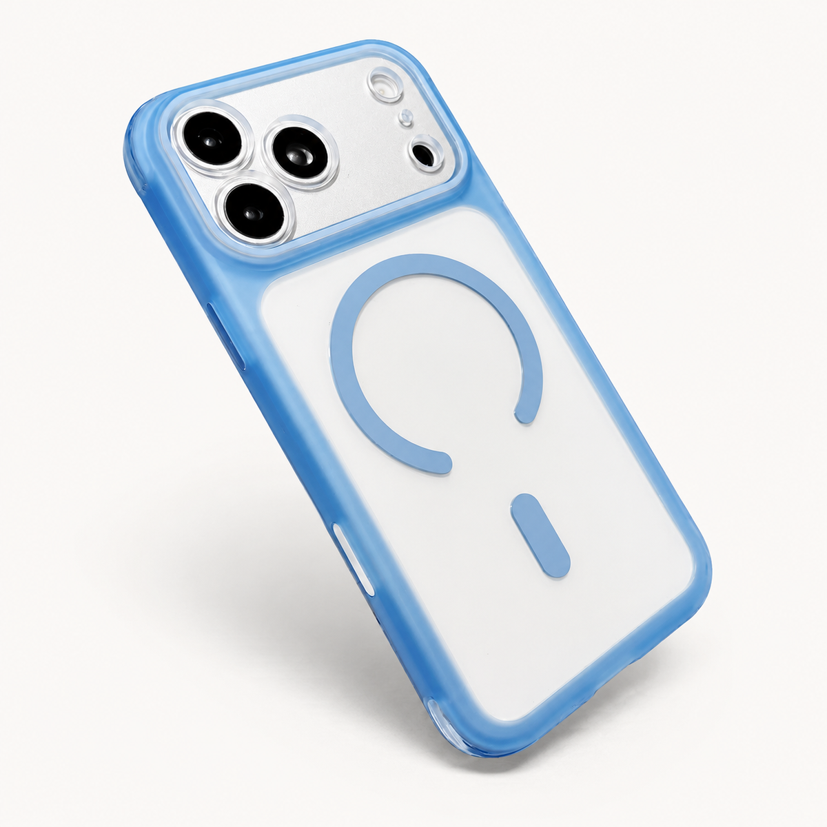 Premium iPhone Case Air Cushion Magnetic Clear Shockproof PC TPU Precision Cutout Anti Drop Transparent Slim Protective Bumper Phone Cover Case Design