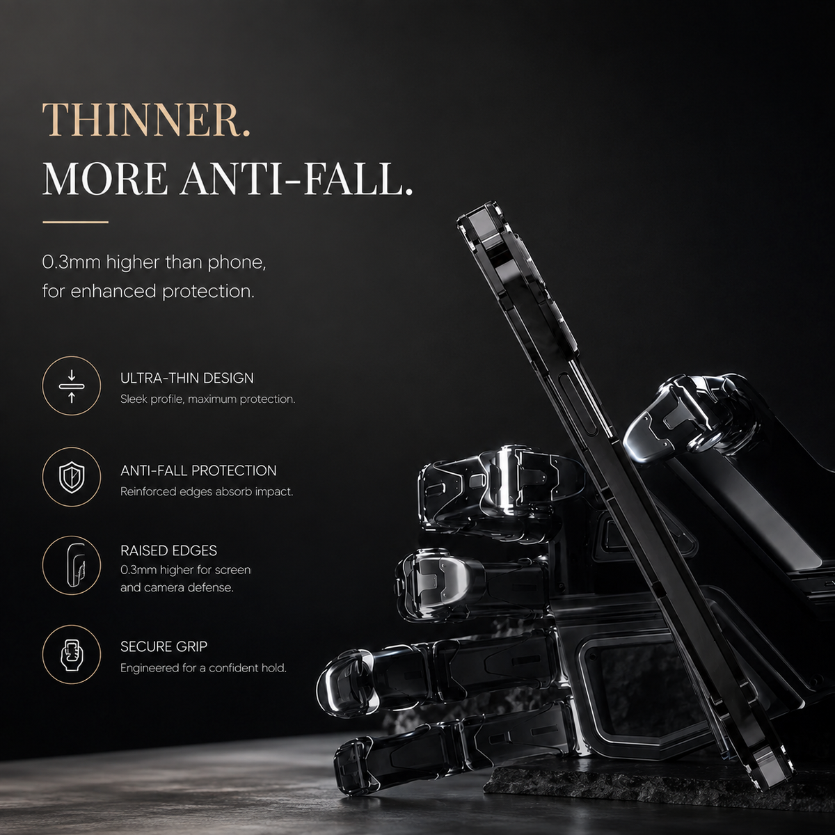 Premium iPhone Case Aluminum Alloy Metal Armor Cover Military Grade Shockproof Cooling Design Anti Scratch Protection Camera Lens Guard Rugged Slim Design