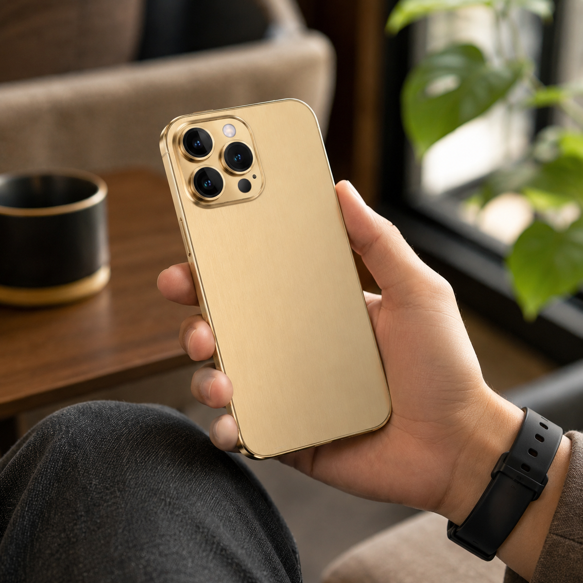Premium iPhone Case Aluminum Metal Frame Shockproof Protective Cover Hard PC Back Camera Lens Protection Slim Lightweight Anti Scratch Design