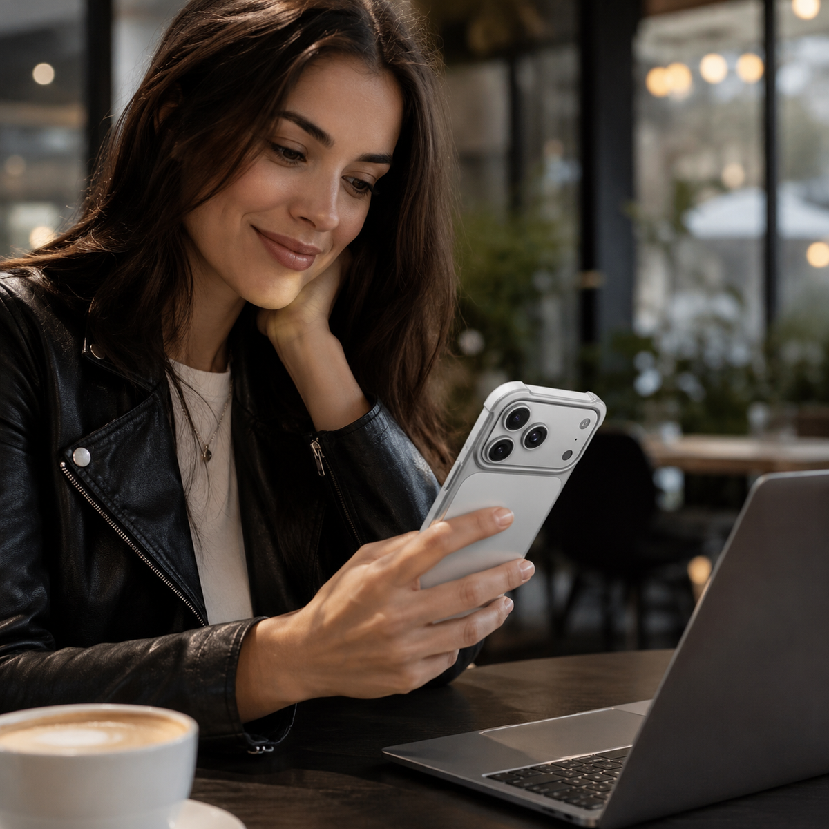 Premium iPhone Case Aviation Aluminum Frameless Metal Bumper Shockproof Borderless Ultra Slim Minimalist Lightweight Reinforced Edge Protective Cover