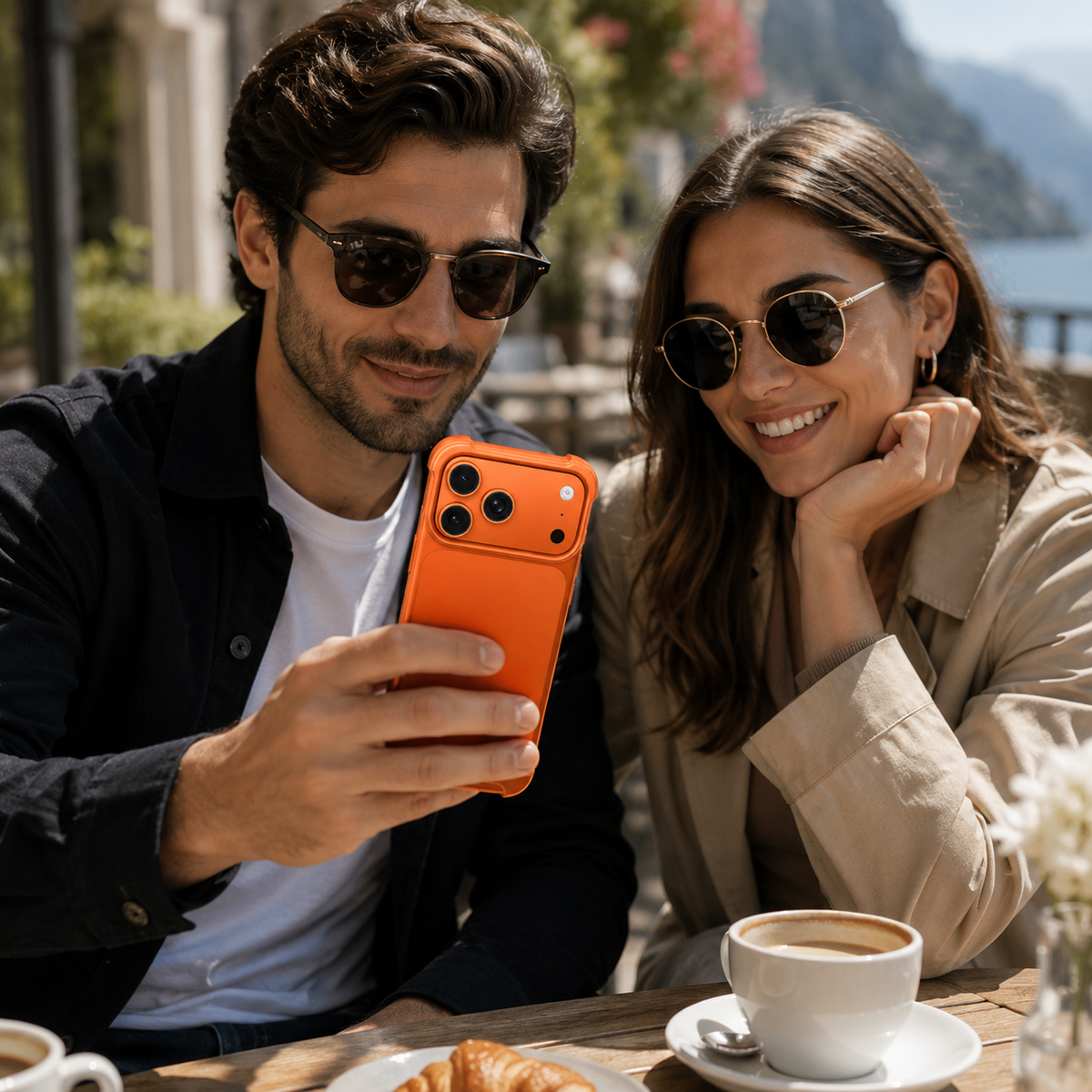 Premium iPhone Case Aviation Aluminum Frameless Metal Bumper Shockproof Borderless Ultra Slim Minimalist Lightweight Reinforced Edge Protective Cover