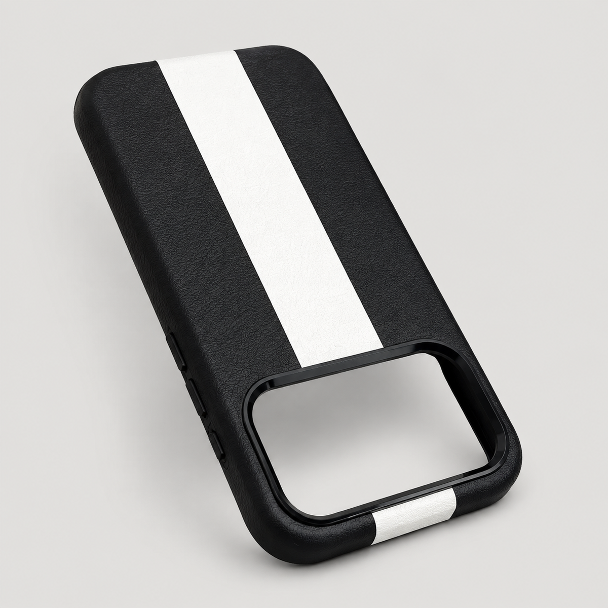 Premium iPhone Case Business Leather Magnetic Wireless Charging Shockproof Hard PC Artificial Leather Slim Anti Drop Protective Bumper Cover Case Design
