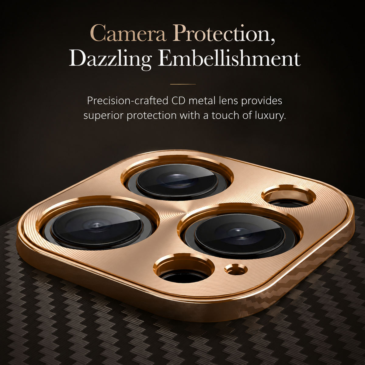 Premium iPhone Case Carbon Fiber Textured Leather Protective Cover Alloy Metal Lens Guard Shockproof Slim Fit Durable Anti Scratch Lightweight Design