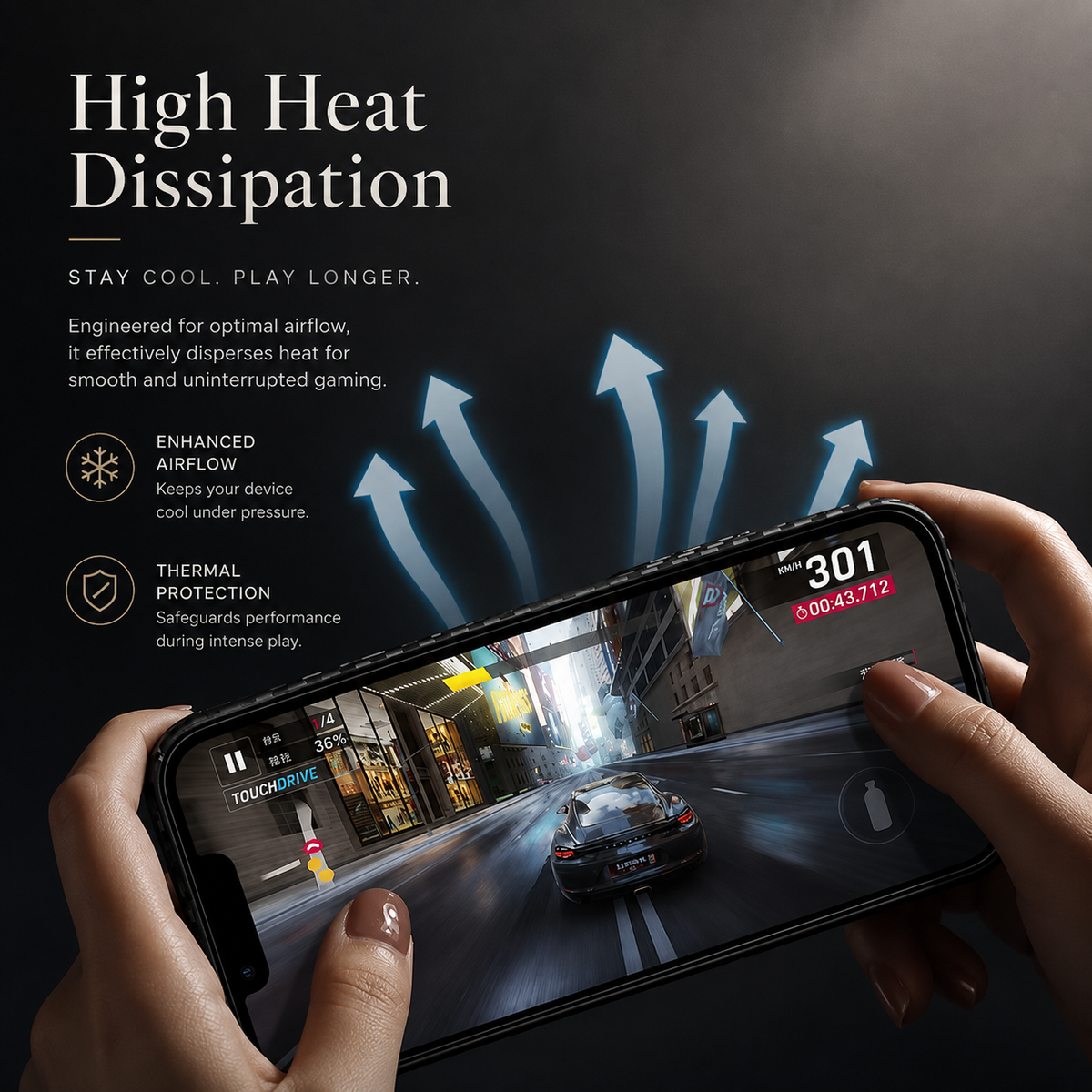 Premium iPhone Case Carbon Fiber Ultra Thin Matte Protective Cover Camera Lens Protection Anti Fingerprint Anti Scratch Lightweight Non Slip Slim