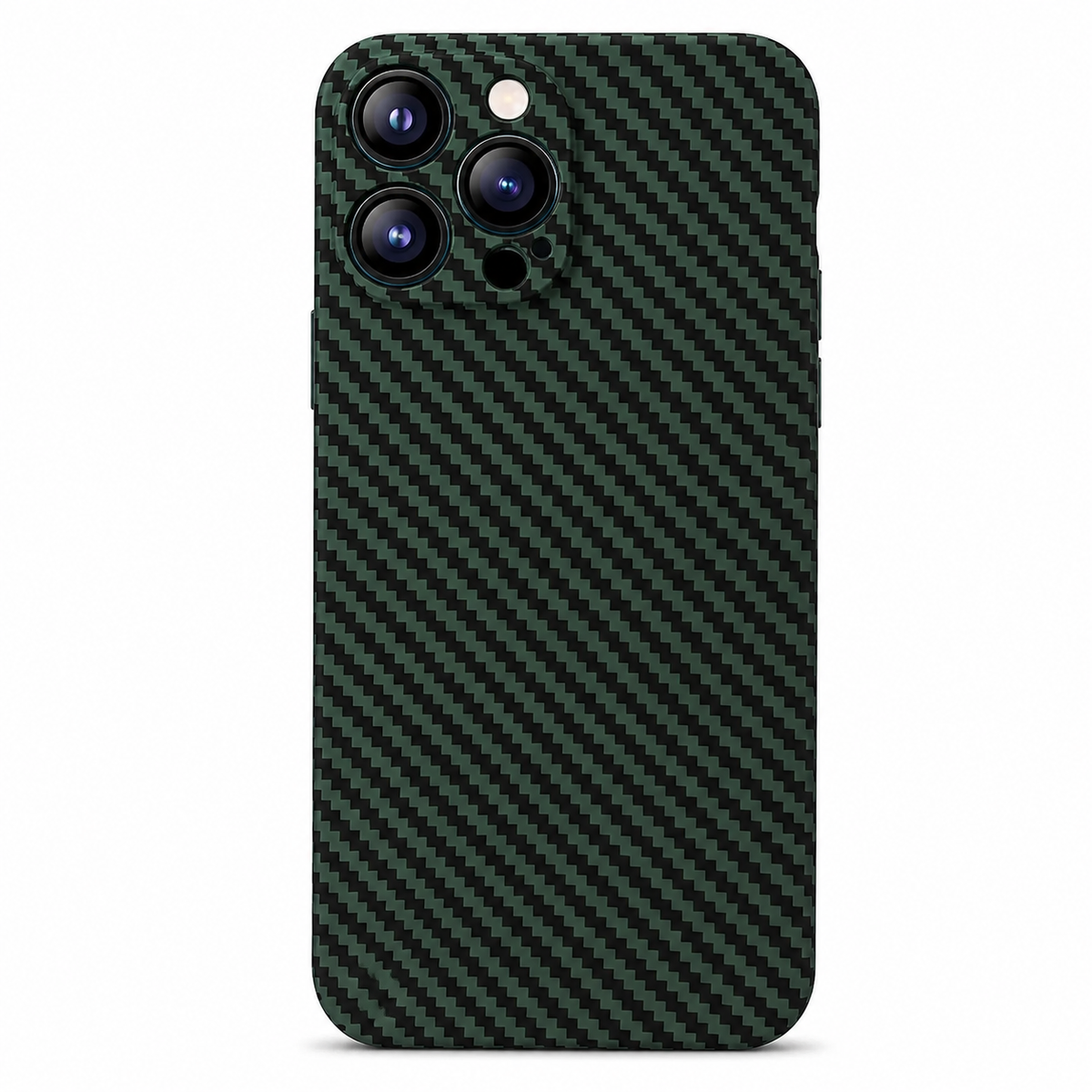 Premium iPhone Case Carbon Fiber Ultra Thin Matte Protective Cover Camera Lens Protection Anti Fingerprint Anti Scratch Lightweight Non Slip Slim