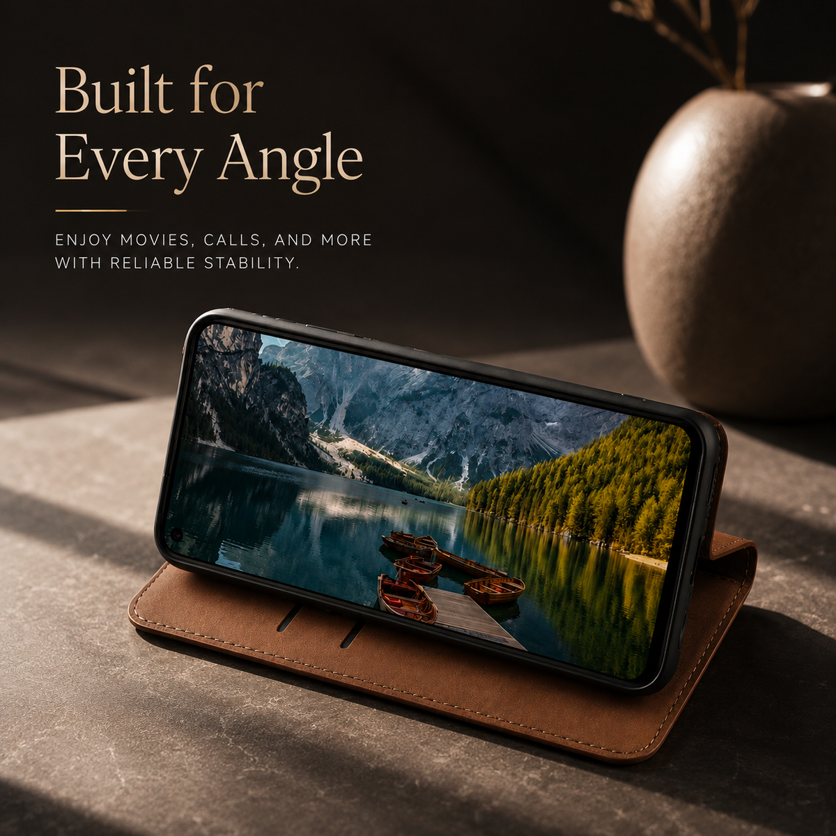 Premium iPhone Case Crocodile Texture Genuine Leather Flip Cover Card Pocket Non Slip Shockproof Full Protection Slim Elegant Magnetic Closure Design