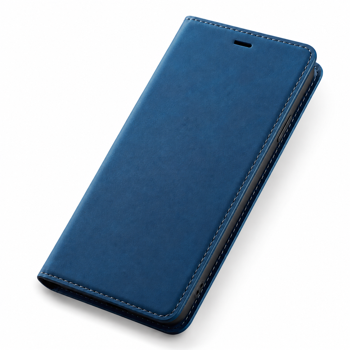 Premium iPhone Case Flip Wallet MagSafe Compatible Leather Card Holder Magnetic Closure Shockproof Protective Cover Camera Lens Protection Stand Function