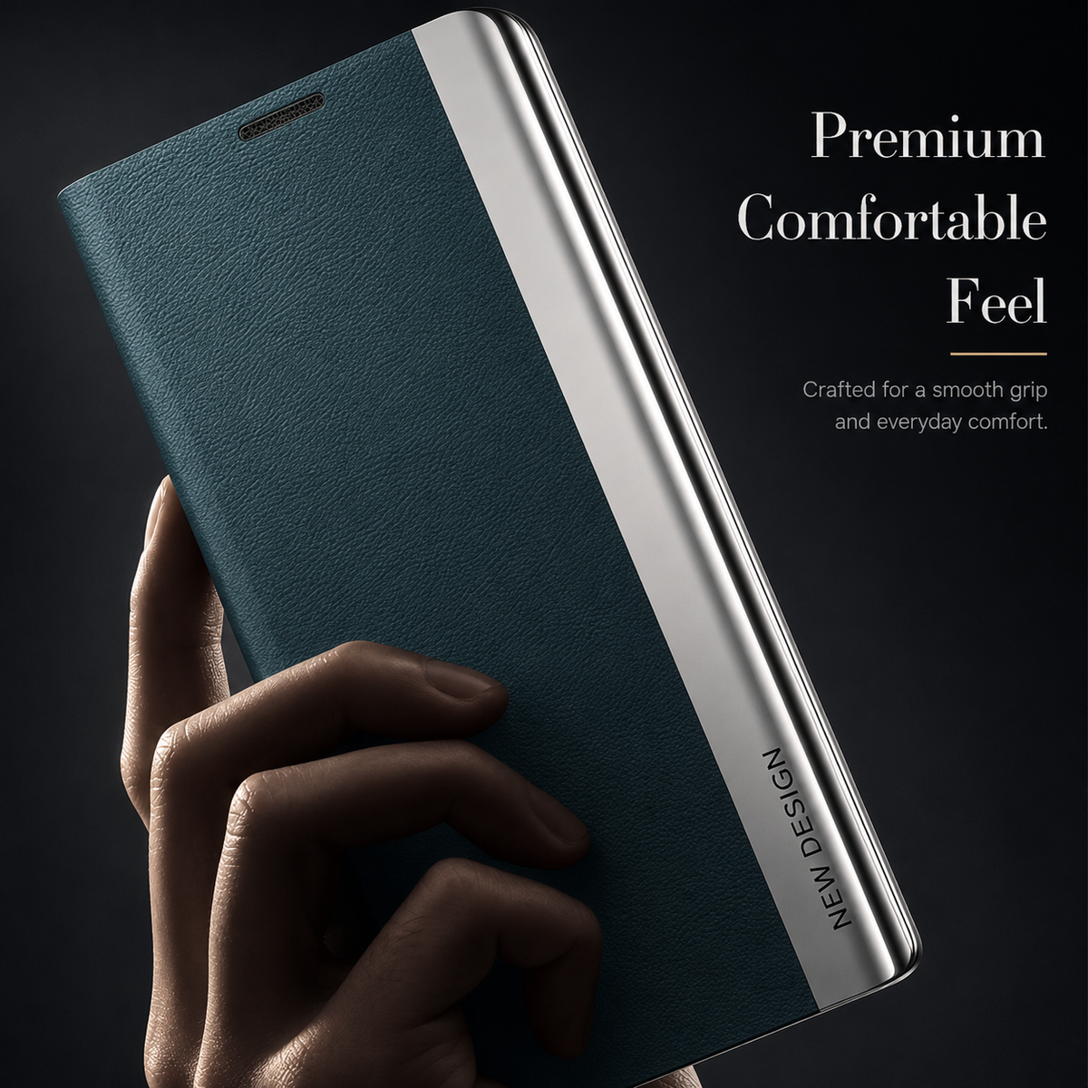 Premium iPhone Case Flip Wallet MagSafe Compatible Magnetic Shockproof Protective Cover Card Holder Stand Function Screen Protection Slim Design