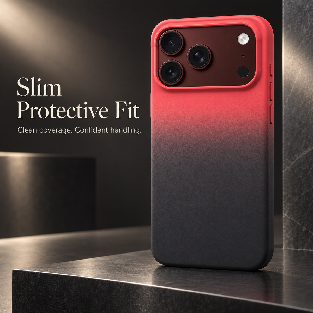 Premium iPhone Case Gradient Dopamine Foldable Shockproof Hard Back Anti Scratch Dustproof Lightweight Flip Protective Cover for iPhone Ultra Fold