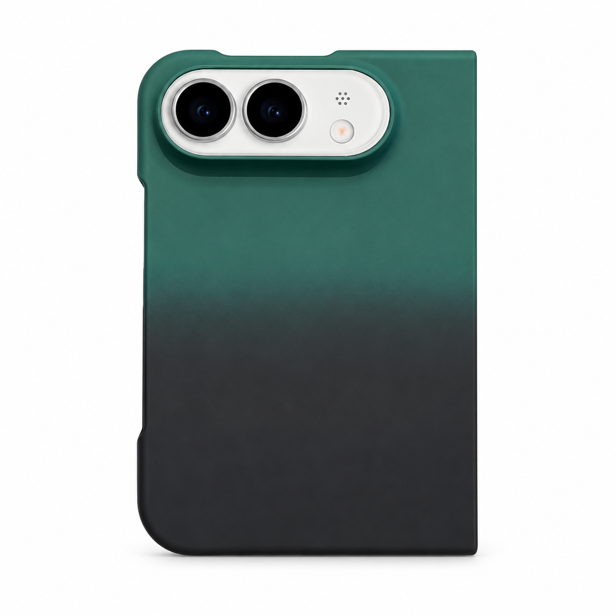 Premium iPhone Case Gradient Dopamine Foldable Shockproof Hard Back Anti Scratch Dustproof Lightweight Flip Protective Cover for iPhone Ultra Fold