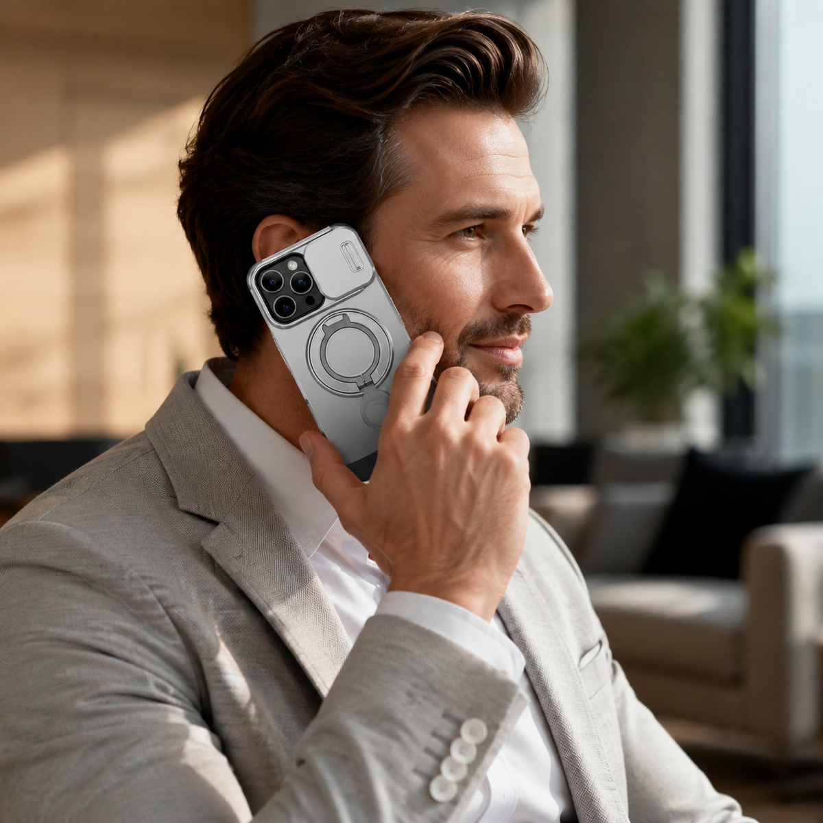 Premium iPhone Case Heavy Duty Armor Kickstand Car Mount Holder Shockproof PC TPU Anti Scratch Tough Full Coverage Protective Phone Cover Case Design