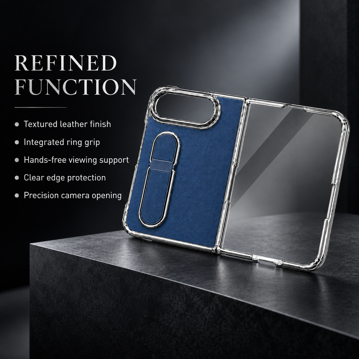 Premium iPhone Case Hidden Folding Bar Stand Shockproof PC TPU Full Coverage Sweat Resistant Holder Slim Foldable Protective Phone Cover Case Design