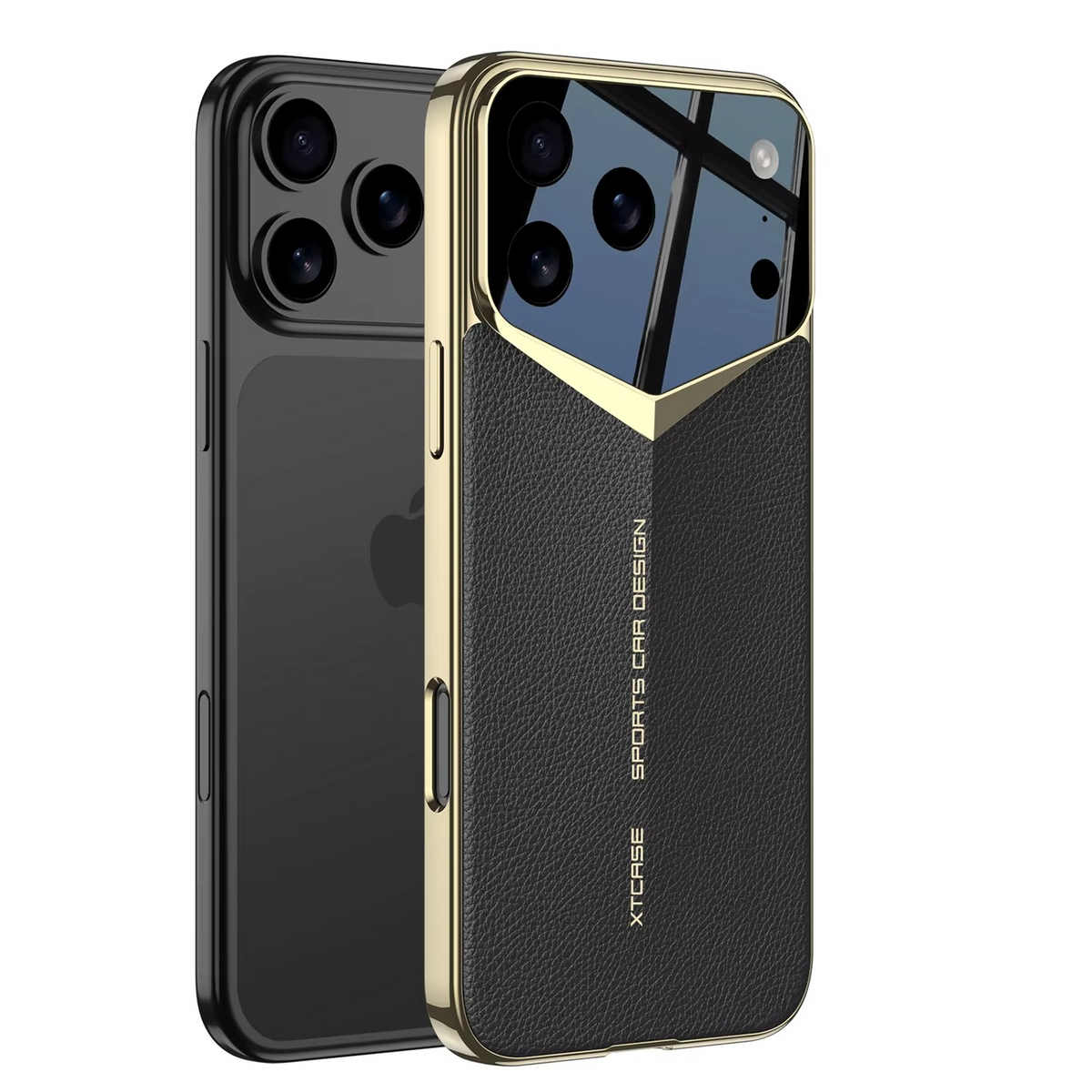 Premium iPhone Case Leather Ultra Thin Protective Cover Camera Lens Protection Shockproof Anti Fingerprint Anti Scratch Slim Full Coverage Soft Grip