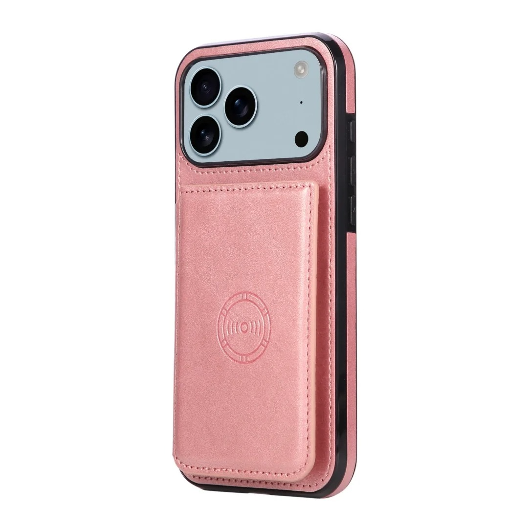 Premium iPhone Case Leather Wallet RFID Blocking Card Holder Magnetic Closure Shockproof Protective Cover Full Coverage Anti Scratch Slim Secure Storage