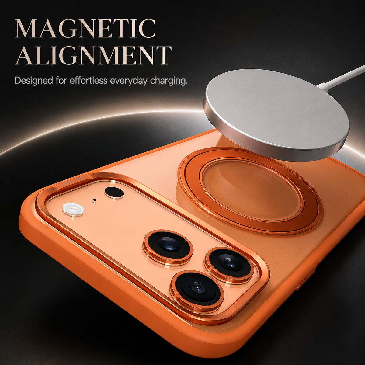 Premium iPhone Case MagSafe 360 Rotating Magnetic Kickstand Skin Feel Metal Lens Shockproof PC TPU Slim Protective Bumper Cover Case Design