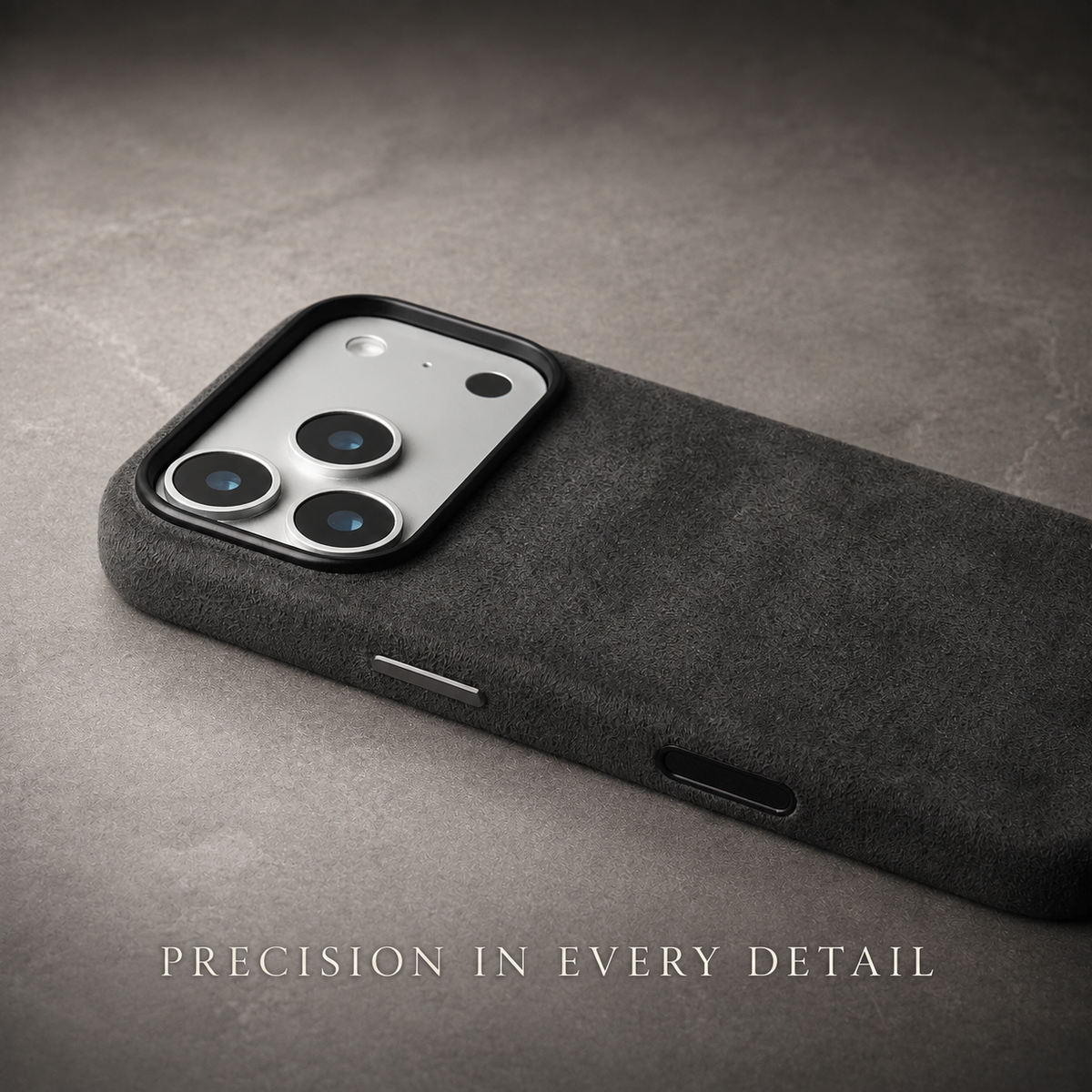 Premium iPhone Case MagSafe Alcantara Suede Leather Magnetic Protective Cover Anti Scratch Anti Fingerprint Matte Non Slip Slim Soft Touch Business Case