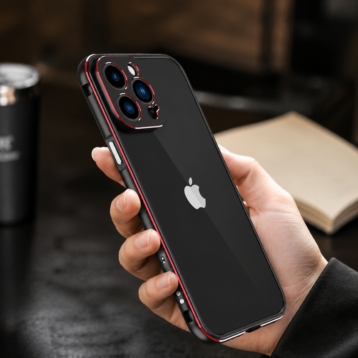 Premium iPhone Case MagSafe Aluminum Metal Bumper Frame Camera Lens Protection Shockproof Heavy Duty Anti Scratch Slim Lightweight Protective Cover