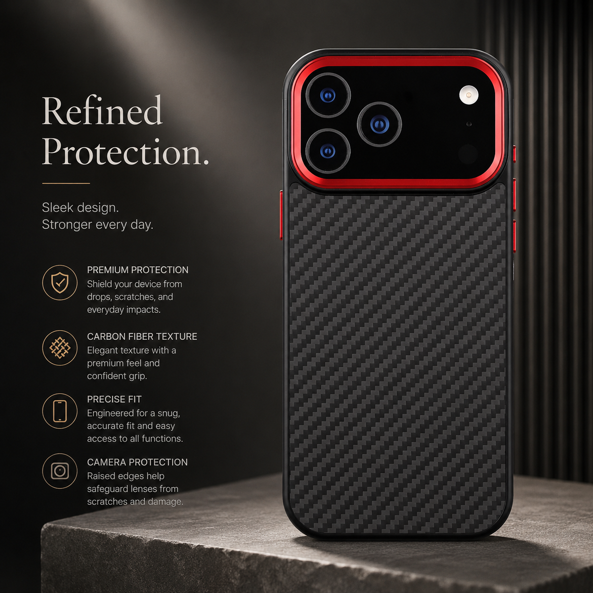 Premium iPhone Case MagSafe Aramid Fiber Ultra Thin Magnetic Protective Cover Full Coverage Anti Scratch Lightweight Non Slip Wireless Charging Slim