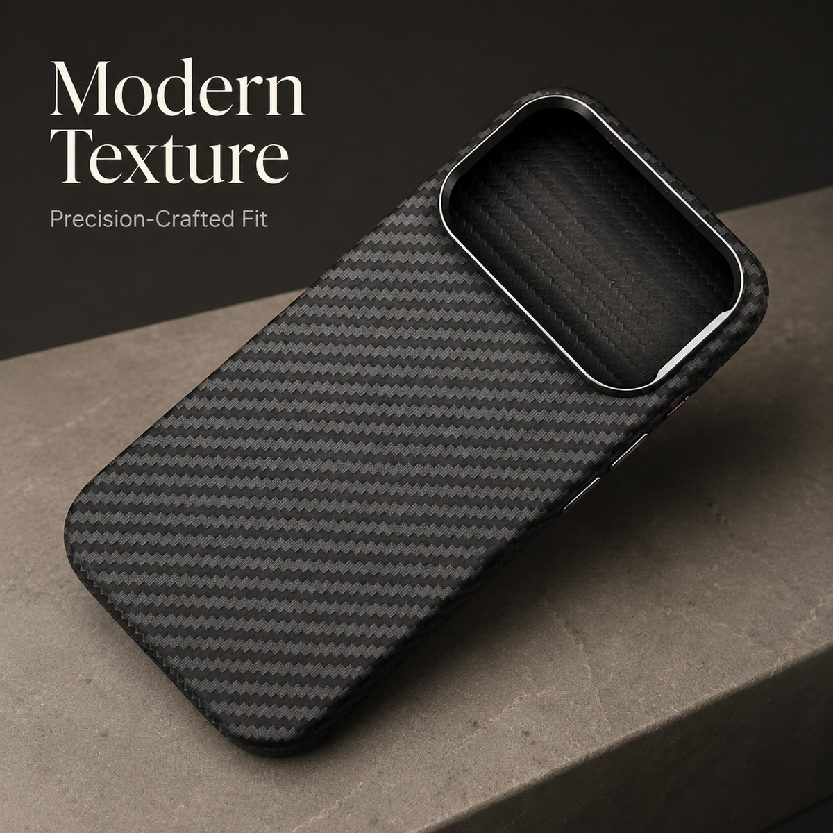 Premium iPhone Case MagSafe Carbon Fiber Armor Ultra Thin Magnetic Hard PC Protective Cover Alloy Camera Lens Anti Scratch Slim Wireless Charging Case
