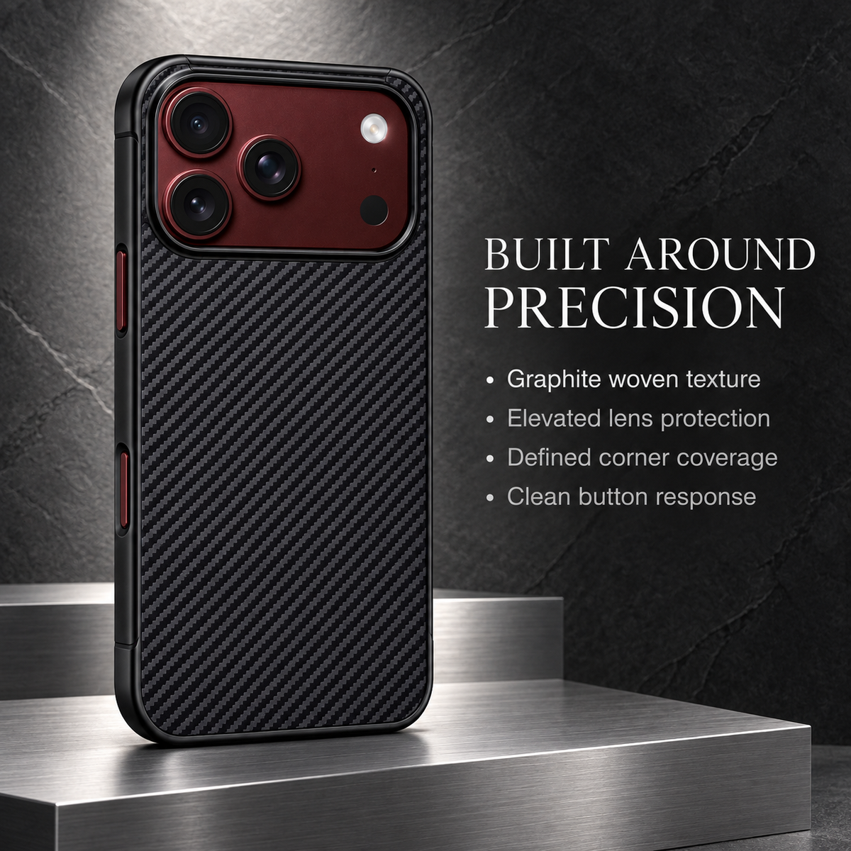 Premium iPhone Case MagSafe Carbon Fiber Magnetic Tempered Glass Shockproof Soft Shell Anti Scratch Non Slip Lightweight Foldable Protective Cover Case