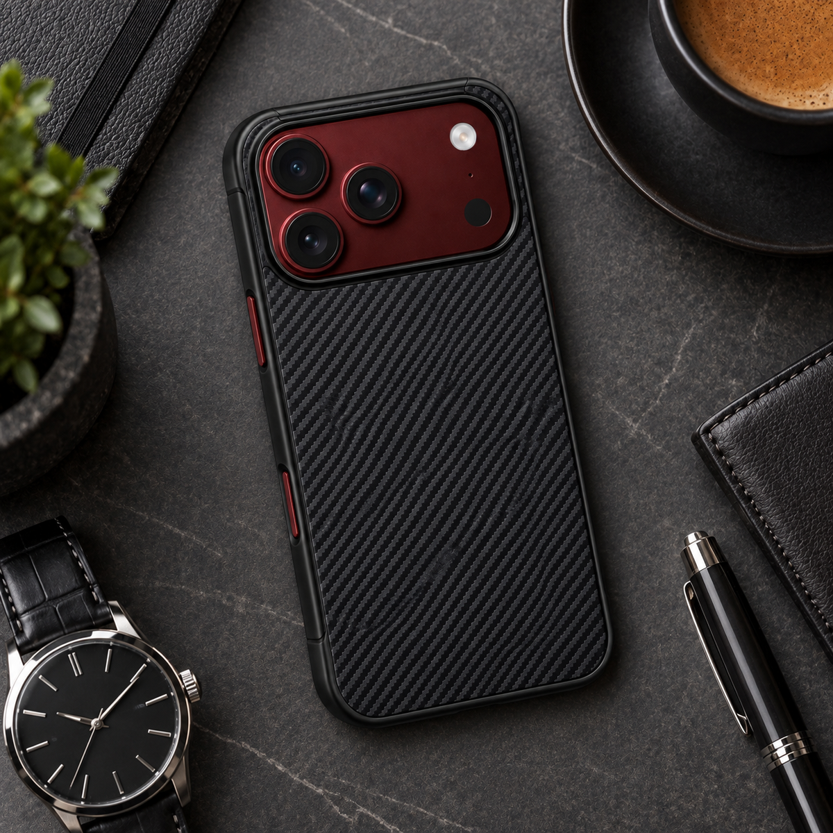Premium iPhone Case MagSafe Carbon Fiber Magnetic Tempered Glass Shockproof Soft Shell Anti Scratch Non Slip Lightweight Foldable Protective Cover Case