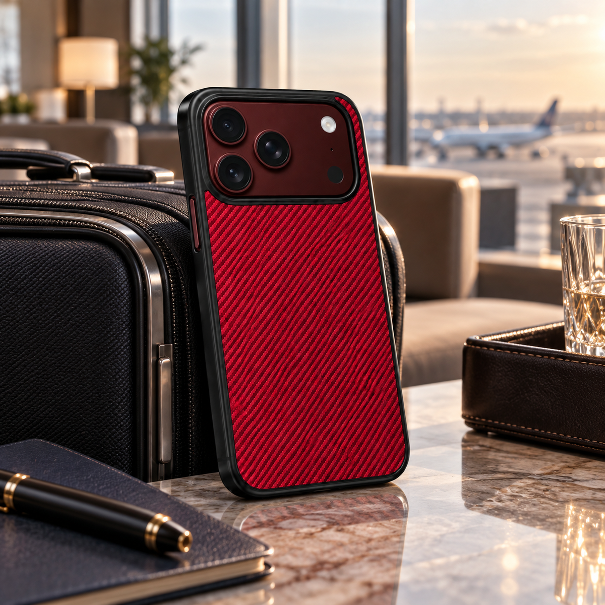 Premium iPhone Case MagSafe Carbon Fiber Magnetic Tempered Glass Shockproof Soft Shell Anti Scratch Non Slip Lightweight Foldable Protective Cover Case