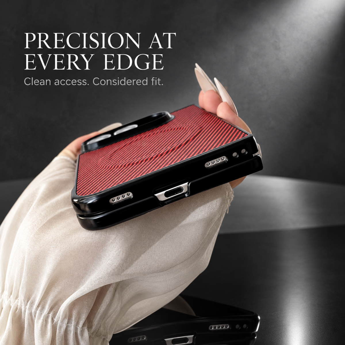 Premium iPhone Case MagSafe Carbon Fiber Magnetic Tempered Glass Shockproof Soft TPU Anti Scratch Non Slip Lightweight Foldable Protective Cover Case
