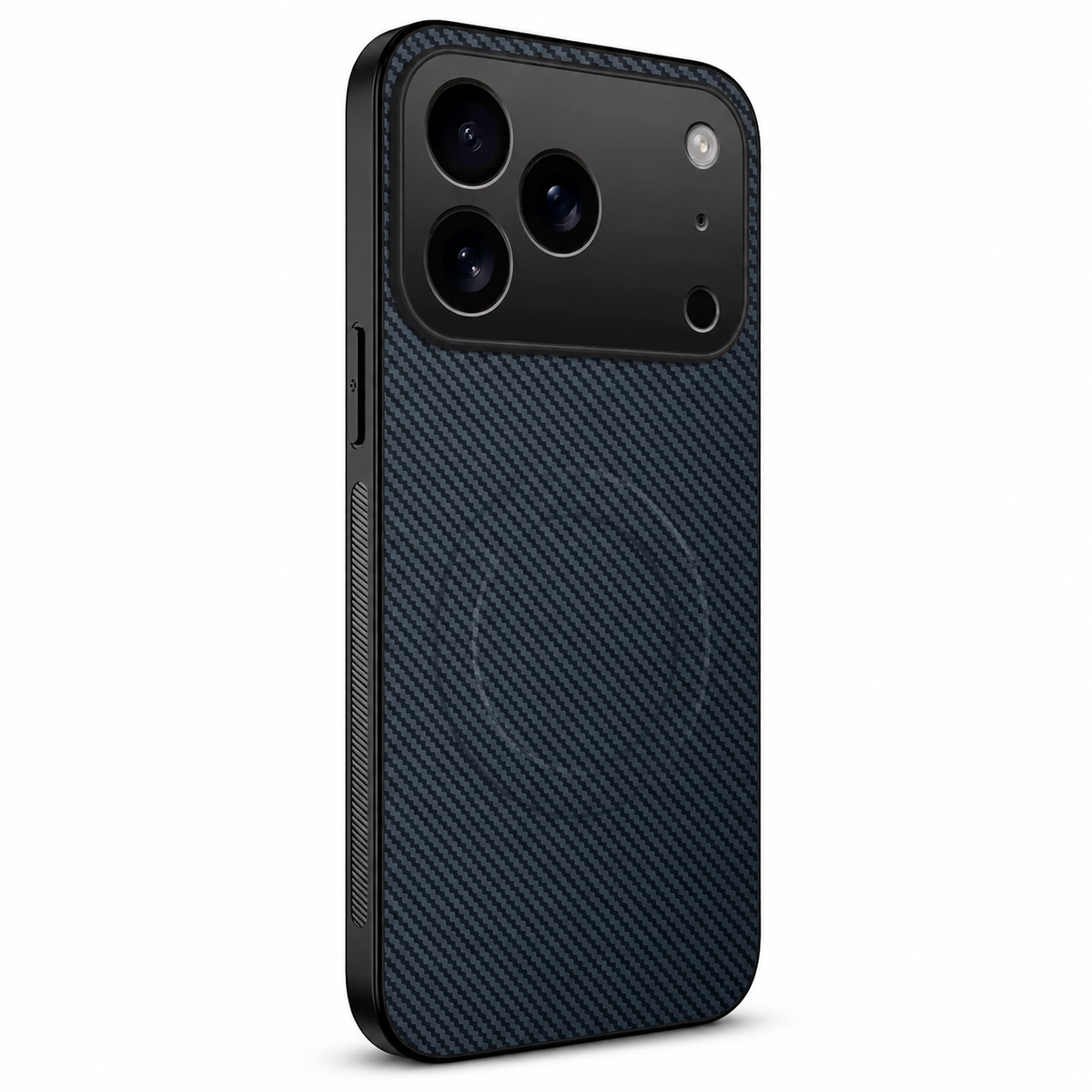 Premium iPhone Case MagSafe Carbon Fiber Ultra Thin Magnetic Shockproof Protective Cover Anti Scratch Lightweight Non Slip Reinforced Slim Rugged Armor