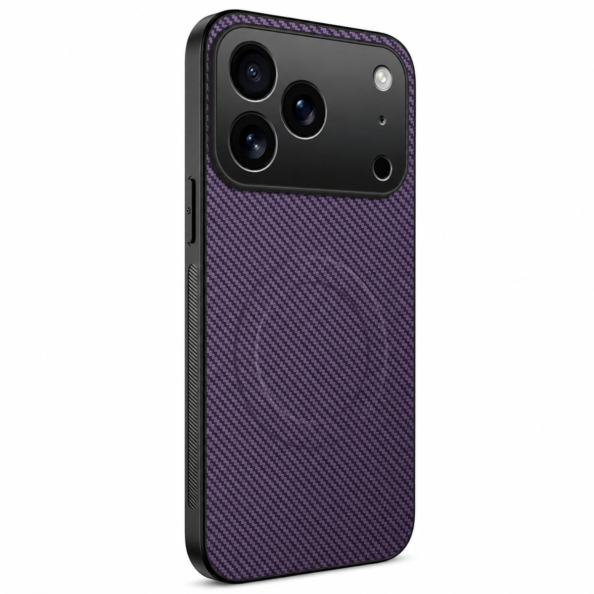 Premium iPhone Case MagSafe Carbon Fiber Ultra Thin Magnetic Shockproof Protective Cover Anti Scratch Lightweight Non Slip Reinforced Slim Rugged Armor