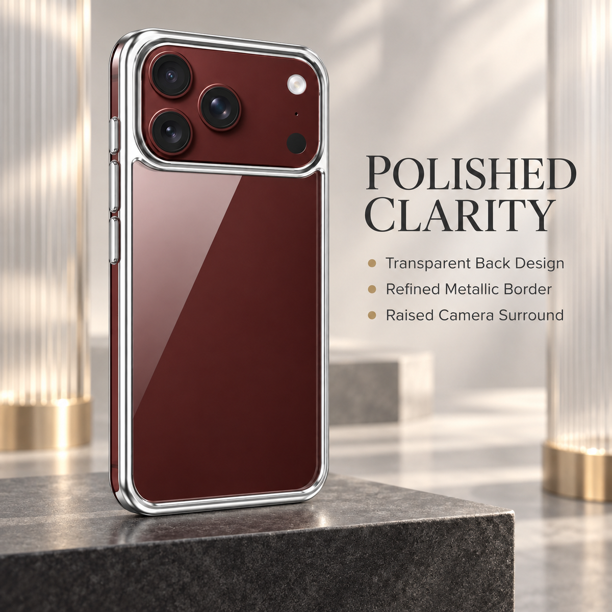 Premium iPhone Case MagSafe Clear Magnetic 360 Rotating Stand PC Foldable Holder Shockproof Transparent Slim Protective Bracket Cover Case Design