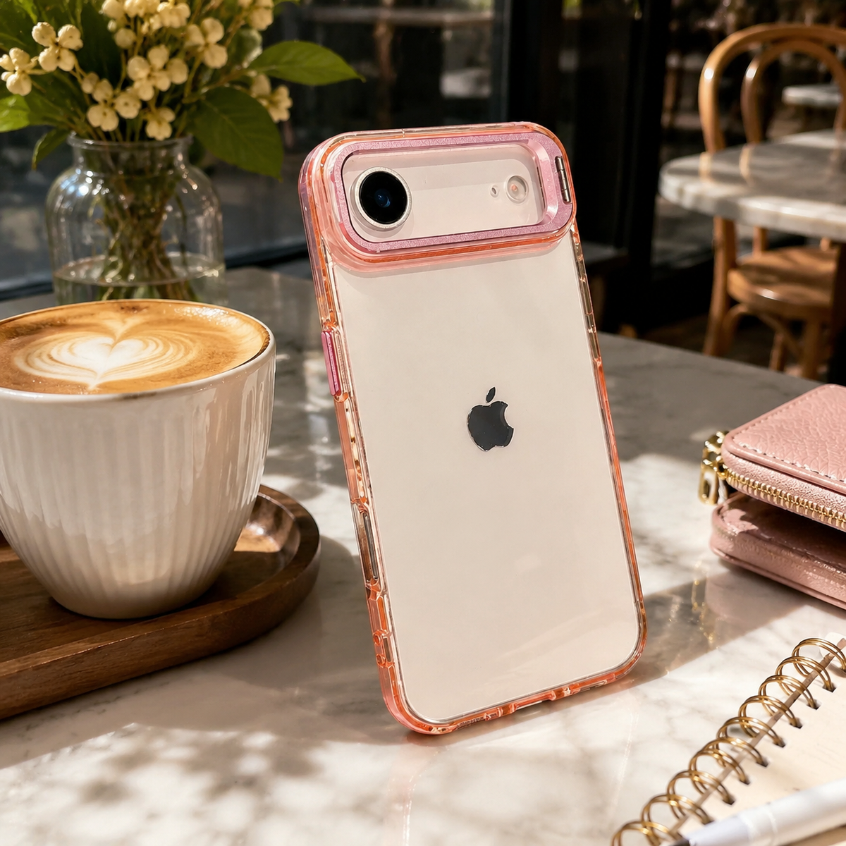Premium iPhone Case MagSafe Clear Magnetic Shockproof Protective Cover Camera Lens Kickstand Hard PC TPU Bumper Anti Scratch Slim Reinforced Transparent