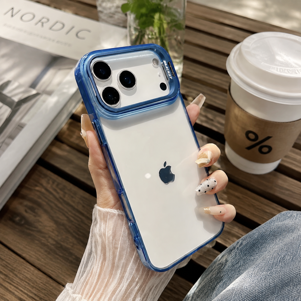 Premium iPhone Case MagSafe Clear Magnetic Shockproof Protective Cover Camera Lens Kickstand Hard PC TPU Bumper Anti Scratch Slim Reinforced Transparent