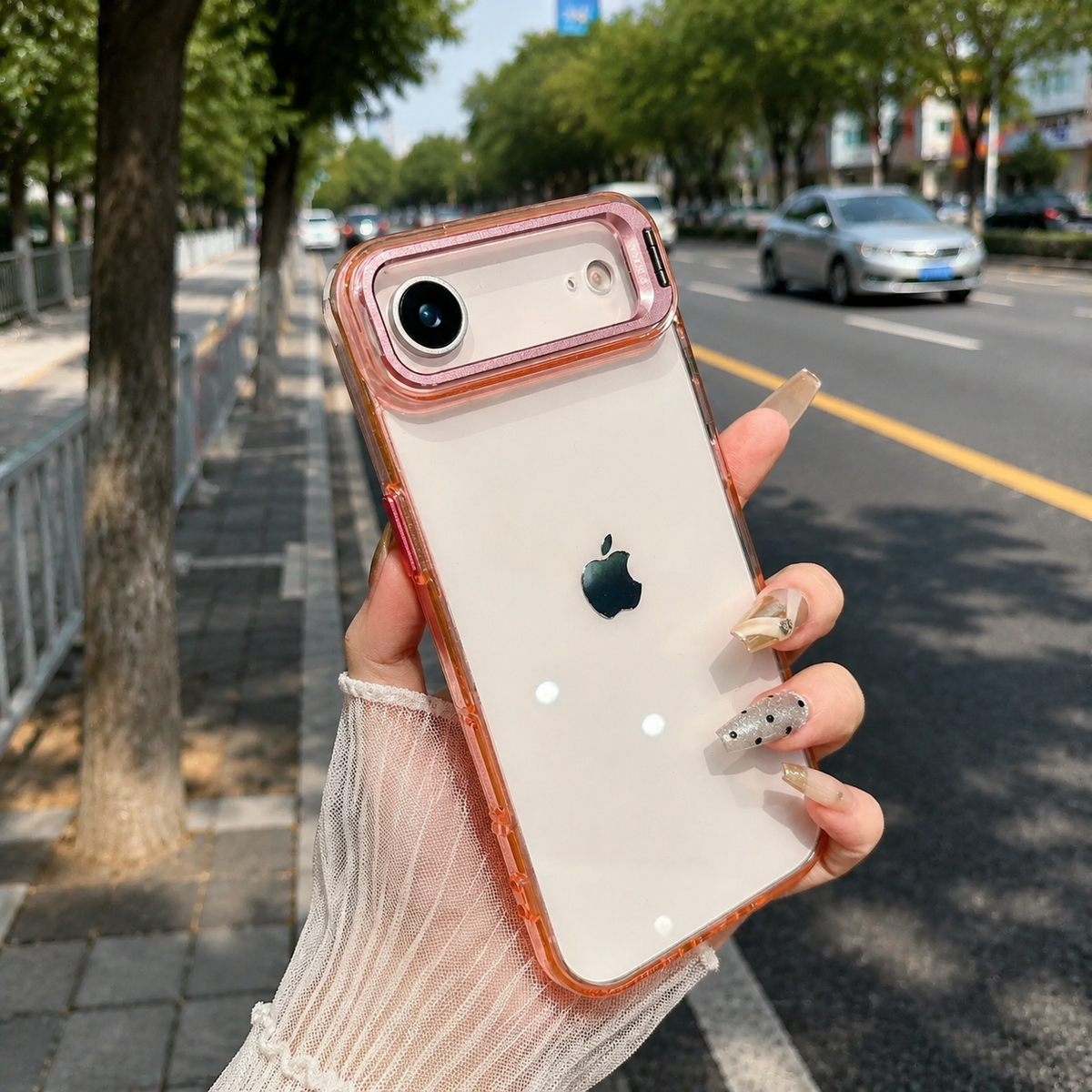 Premium iPhone Case MagSafe Clear Magnetic Shockproof Protective Cover Camera Lens Kickstand Hard PC TPU Bumper Anti Scratch Slim Reinforced Transparent