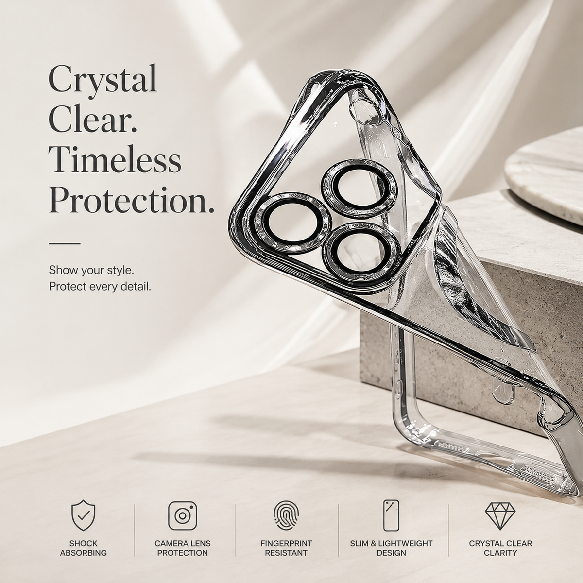Premium iPhone Case MagSafe Clear Plating Soft TPU Protective Cover Magnetic Wireless Charging Lightweight Shockproof Slim Transparent Bumper Case Design