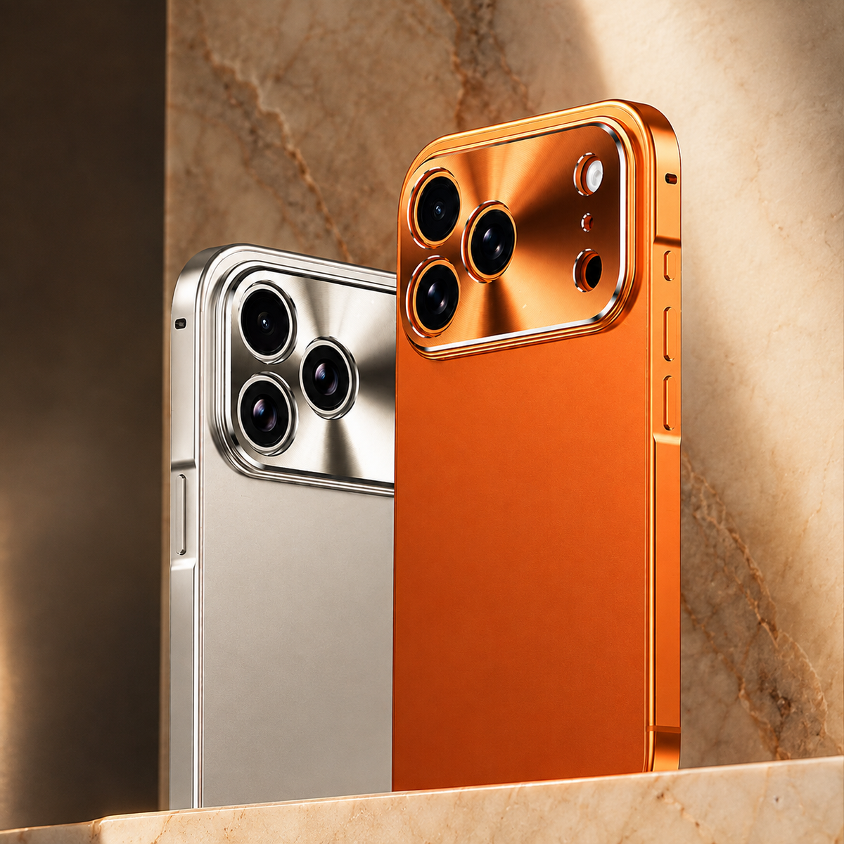 Premium iPhone Case MagSafe Compatible Aluminum Alloy Frame Frosted PC Cover Shockproof Protection Camera Lens Guard Slim Magnetic Anti Scratch Design