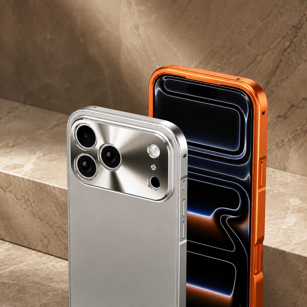 Premium iPhone Case MagSafe Compatible Aluminum Alloy Frame Frosted PC Cover Shockproof Protection Camera Lens Guard Slim Magnetic Anti Scratch Design
