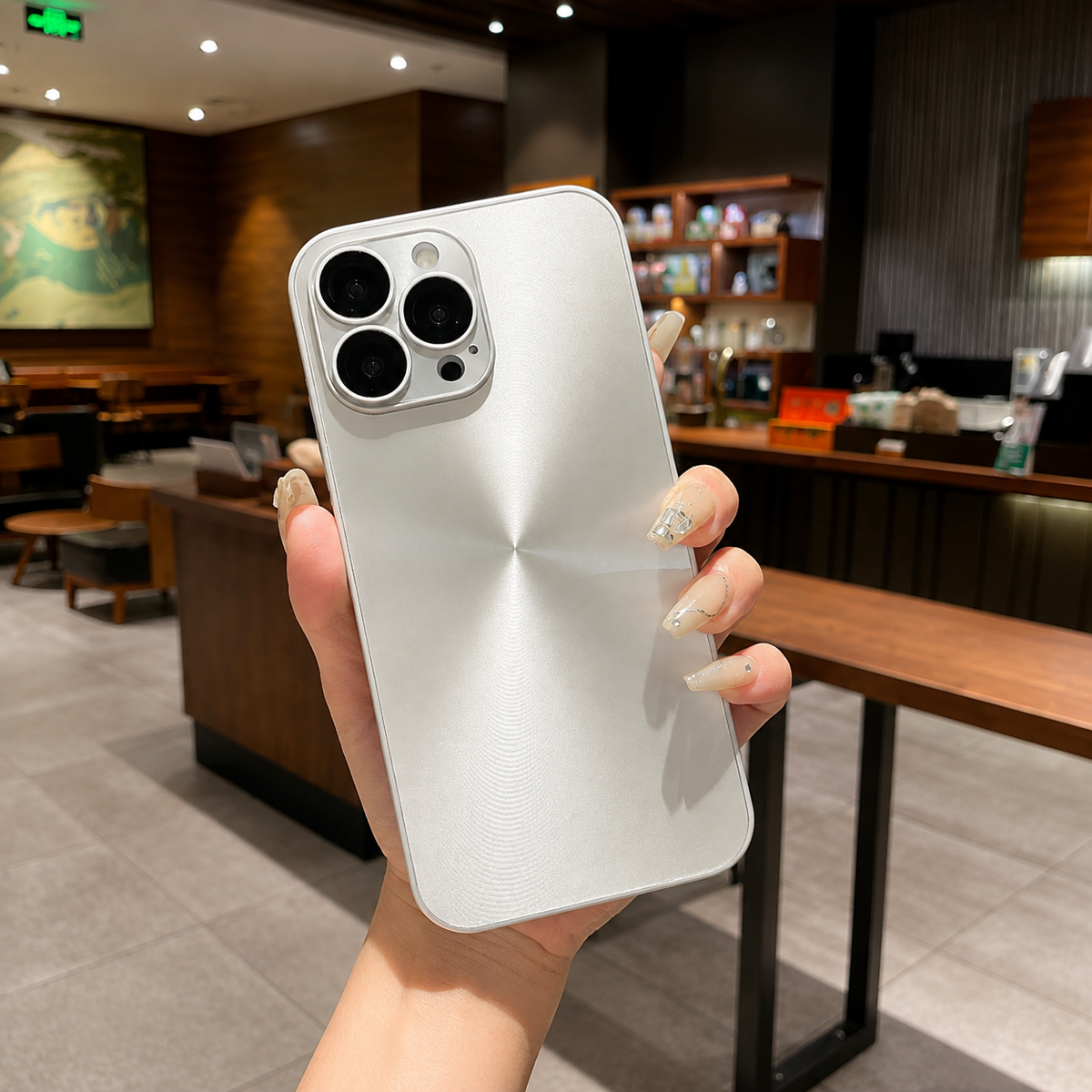 Premium iPhone Case MagSafe Compatible Aurora Matte Shockproof Protective Cover Color Shift Finish Camera Lens Protection Slim Magnetic Lightweight Design