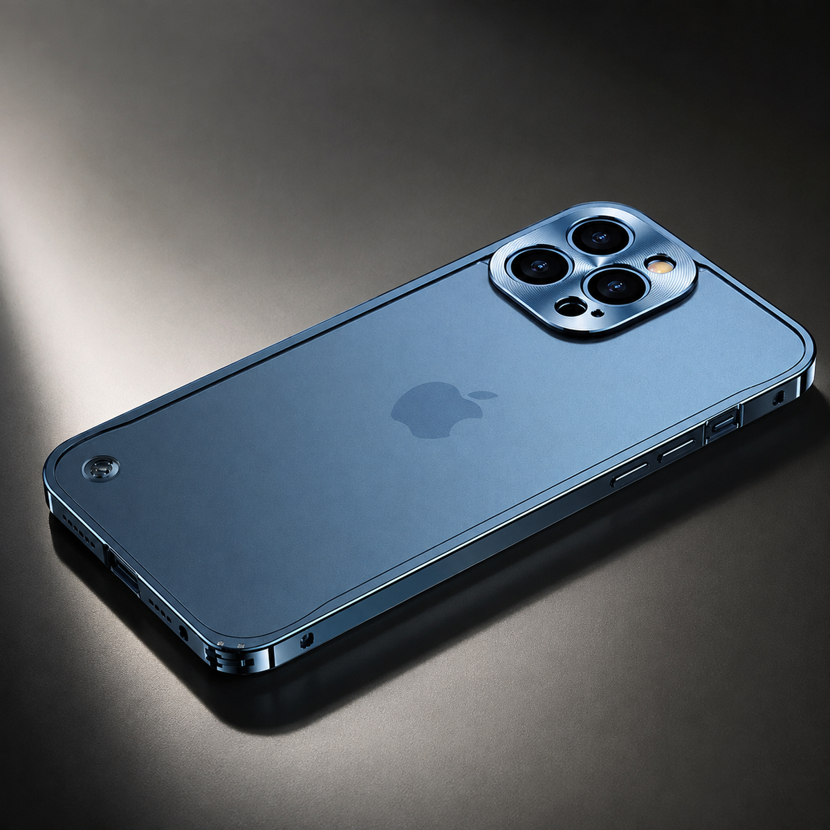 Premium iPhone Case MagSafe Compatible Magnetic Protective Cover Aluminum Metal Frame Shockproof Full Protection Camera Lens Guard Slim Design